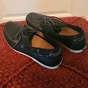 Authentic leather Polo loafers aka "boat shoes" - Size 11.5